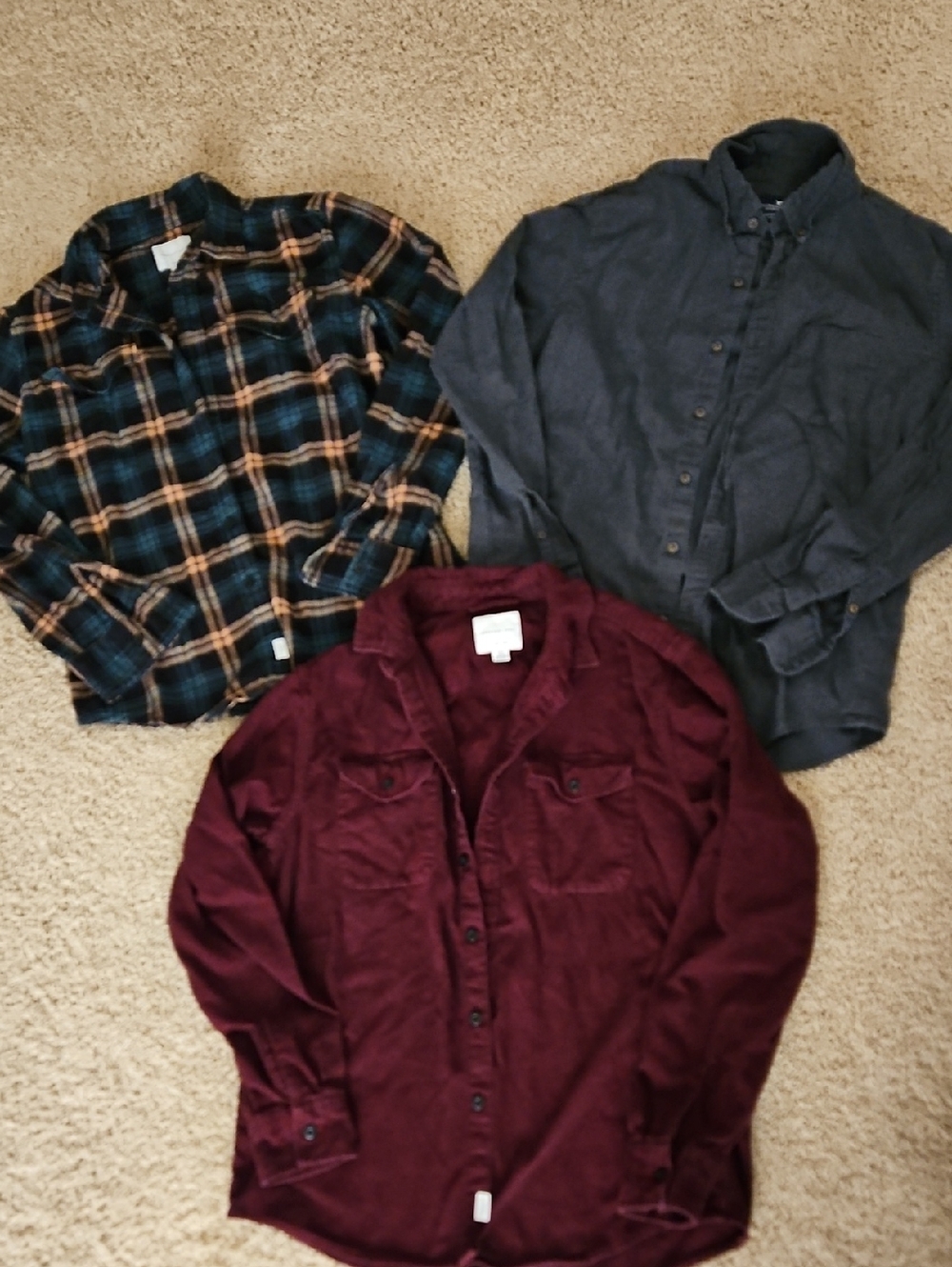 American Eagle Outfitters Men's Button Down Shirts